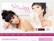 Tablet Screenshot of kyliemaria.com